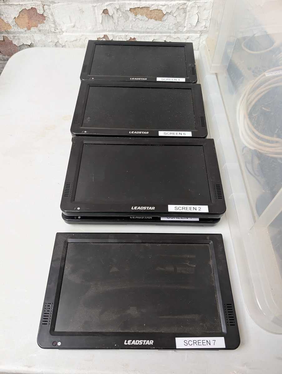 Lot 344 - 7 Leadstar multimedia players with box of...