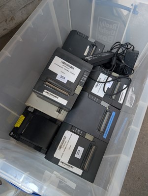 Lot 345 - 8 thermal printers