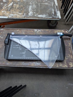 Lot 348 - Hand operated paper guillotine