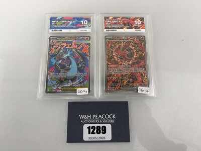 Lot 1289 - (2) 2025 Pokémon Mega Evolution Promo #023 -...