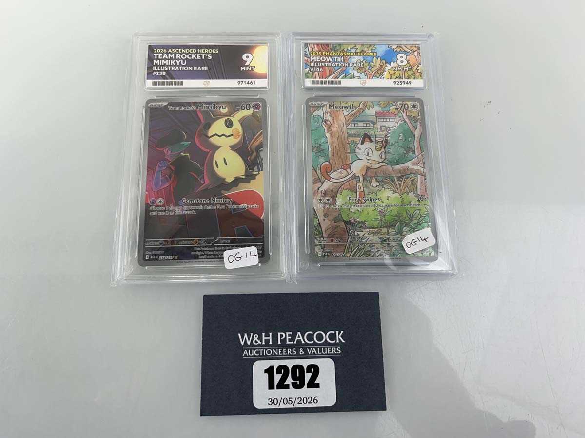 Lot 1292 - (2) 2026 Pokémon Ascended Heroes #238 - Team...