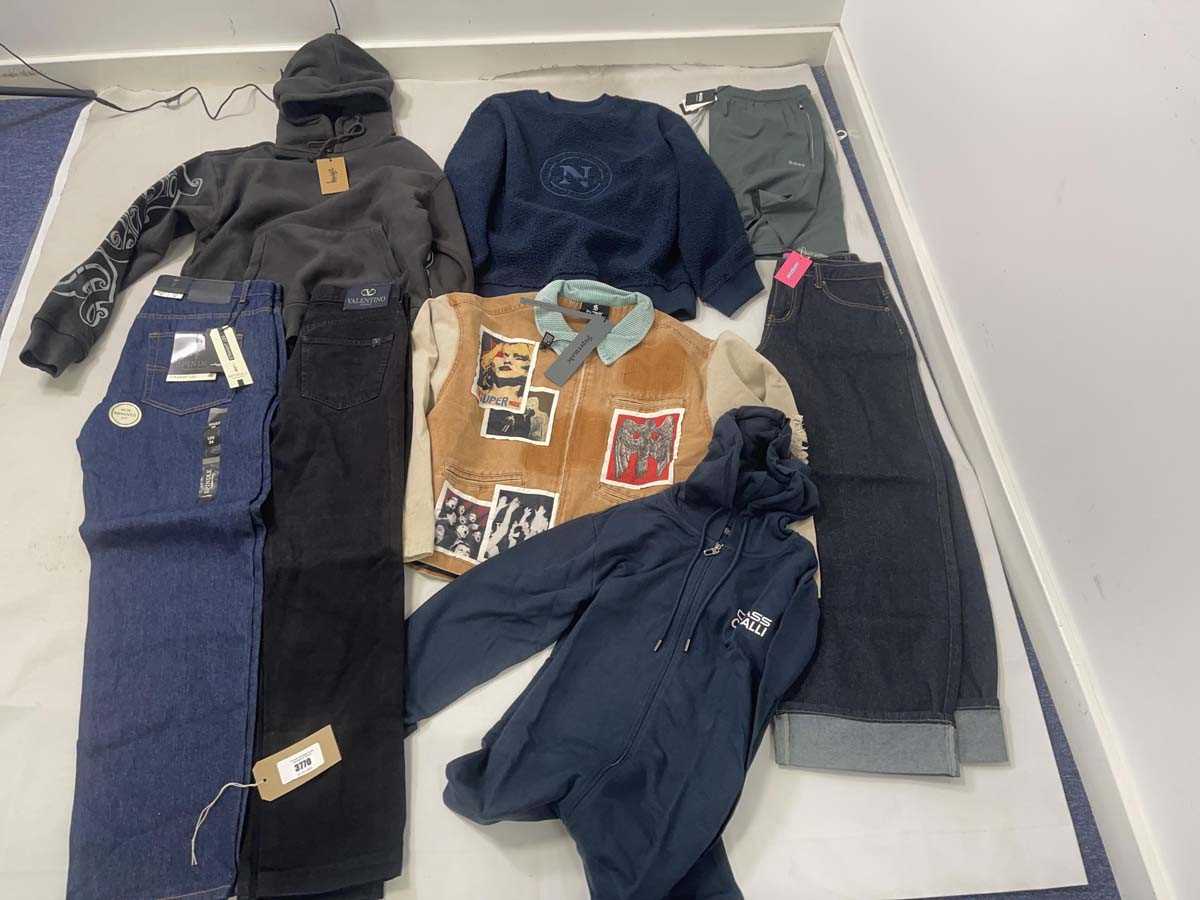 Lot 3770 - Clothing to include Stussy, Boss, Supermade, etc