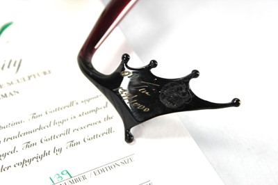 Lot 51 - A lost-wax bronze with hand-coloured patina by...