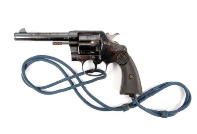 Lot 404 - (S5) .455 Colt New Service Revolver Retailed...