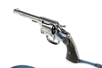 Lot 404 - (S5) .455 Colt New Service Revolver Retailed...