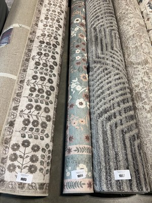 Lot 1006 - Wyatt & Ash machine washable area rug in teal...