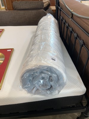 Lot 1043 - Packaged single memory foam mattress