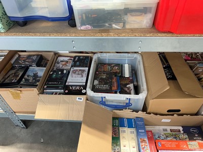 Lot 1098 - 4 boxes of various DVDs