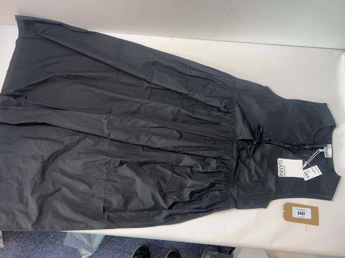Lot 3497 - Ladies Ganni Responsible cotton poplin midi...