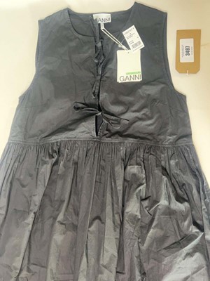 Lot 3497 - Ladies Ganni Responsible cotton poplin midi...