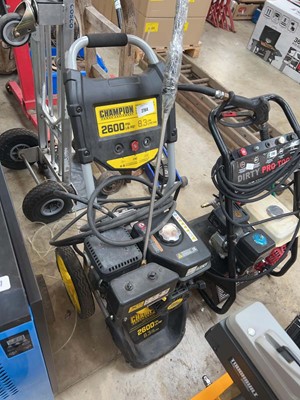 Lot 2704 - Champion 2600psi 2 wheel petrol pressure...