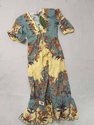 Lot 3832 - Farm Rio boho beauty butter maxi dress size...