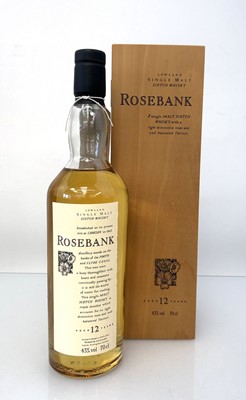 Lot 20 - A bottle of Rosebank Lowland 12 year old...