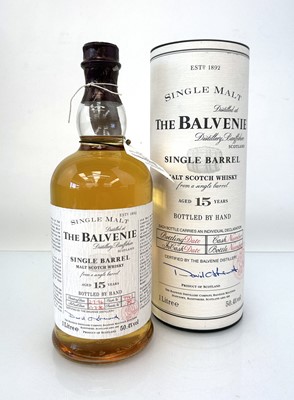 Lot 23 - A bottle of The Balvenie Single Barrel 15 year...