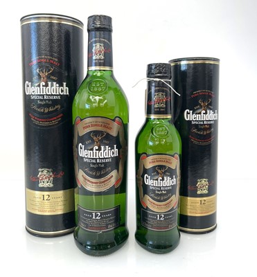 Lot 25 - 2 bottles of Glenfiddich Special Reserve 12...