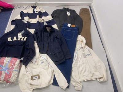 Lot 3857 - Clothing to include Oodie, Crew Clothing,...