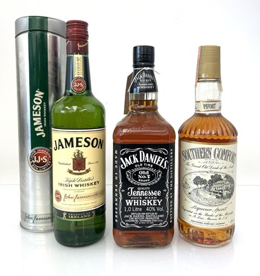 Lot 45 - 3 bottles, 1x Jack Daniel's Old No7 Tennessee...