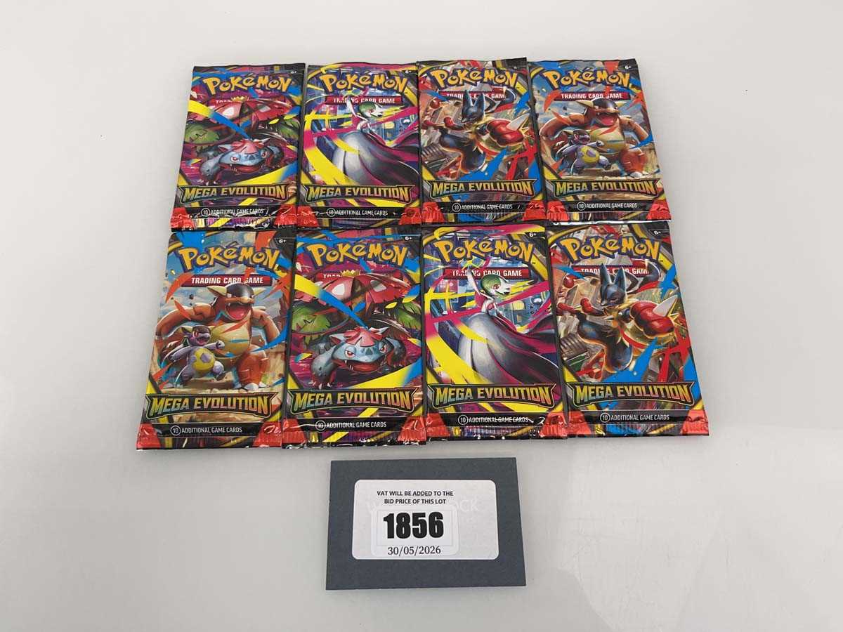 Lot 1856 - Pokémon TCG: Mega Evolution Booster Packs (8...