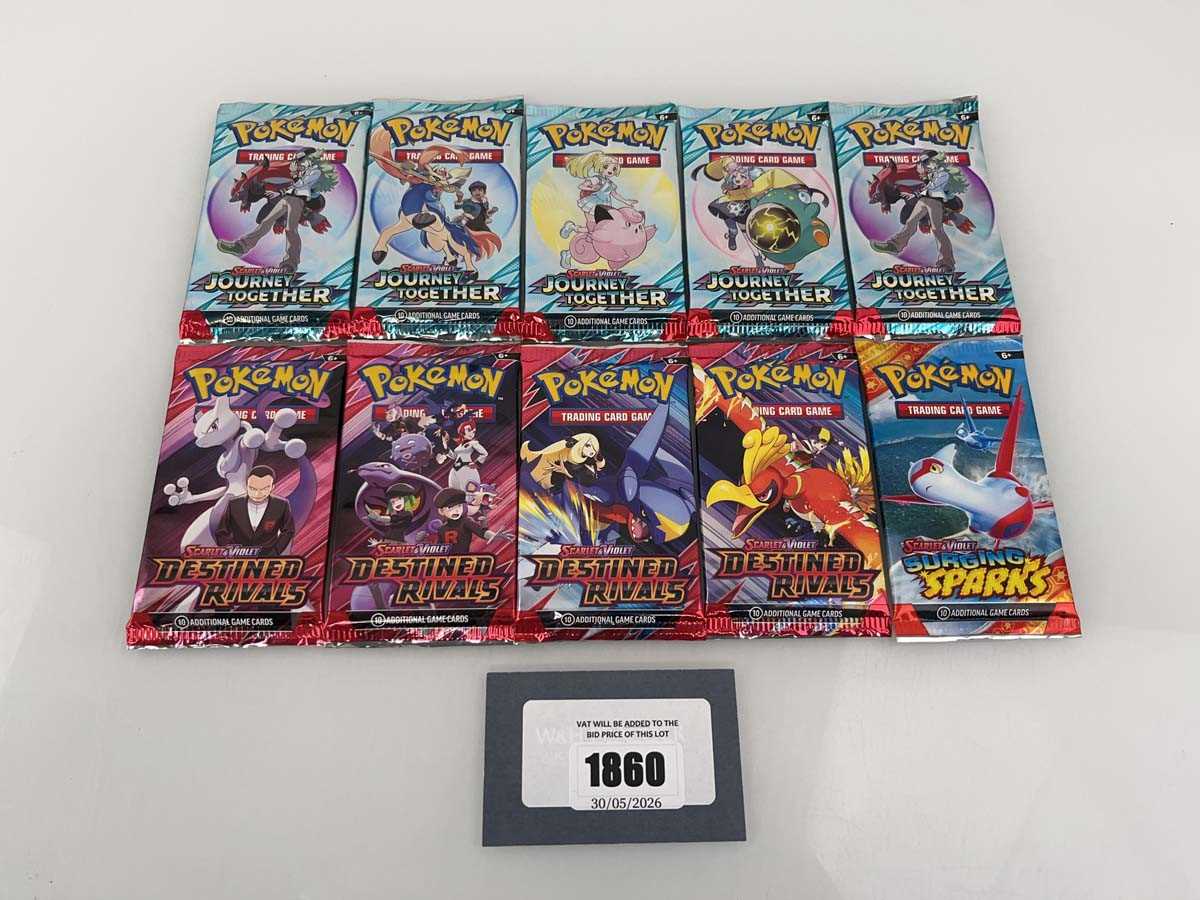 Lot 1860 - Pokémon TCG: Scarlet & Violet - Destined...
