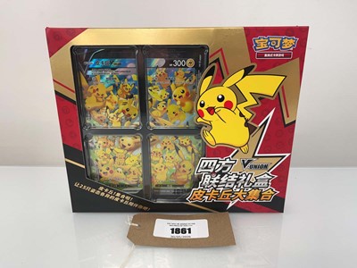 Lot 1861 - Pokémon TCG: Pikachu V-Union Display...