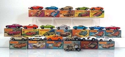 Lot 180 - Eighteen Matchbox models: 1 Dodge Challenger x...
