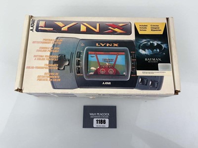 Lot 1186 - Atari Lynx Portable Entertainment System in...