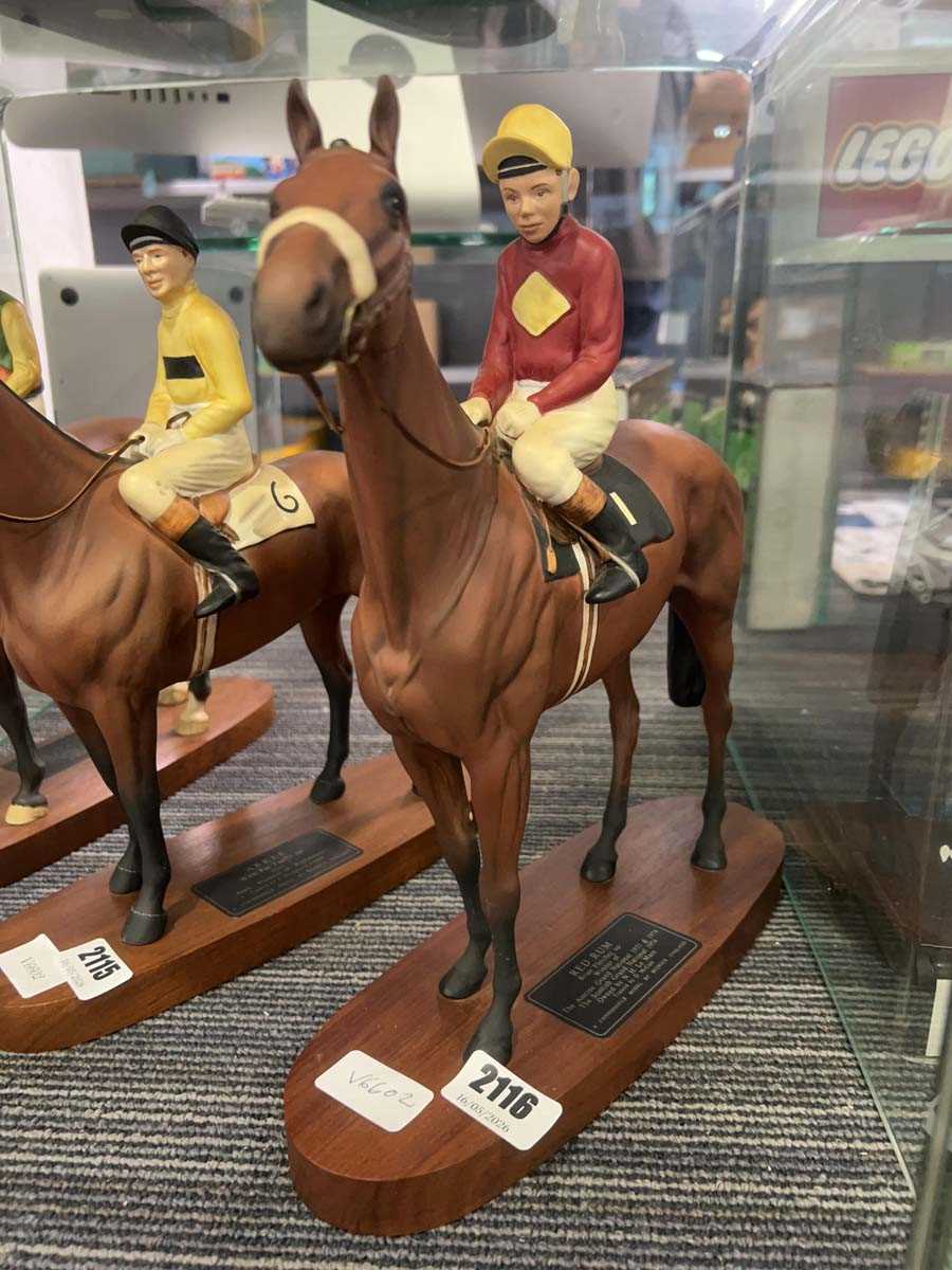 Lot 2116 - Beswick model of Red Rum ridden by Brian Fletcher