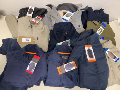 Lot 1704 - Approx. 10 men's jackets/fleeces to include...