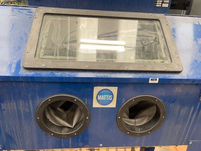 Lot 4678 - Mattis sand blaster 240v