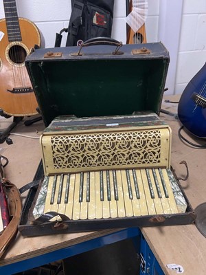 Lot 2272 - Francesco accordion in case