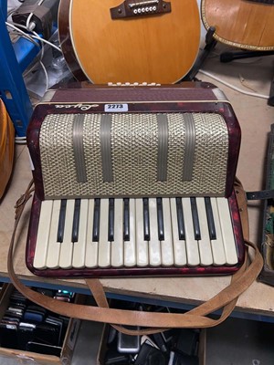 Lot 2273 - Lyca accordion, no case
