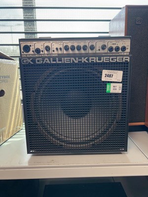 Lot 2467 - Gallien Krueger bass amp.