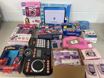 Lot 1852 - Selection of electronic toys to include Vtech...