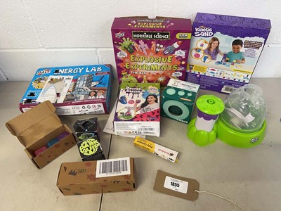 Lot 1855 - Selection of toys to include Energy Lab,...
