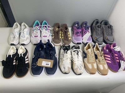 Lot 1926 - 10x Pairs of trainers to include Adidas,...