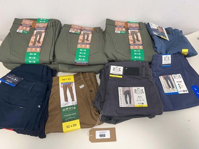 Lot 1803 - Approx. 14 mens trousers to include...