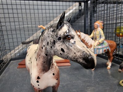 Lot 5634 - Qty of Beswick and other horses
