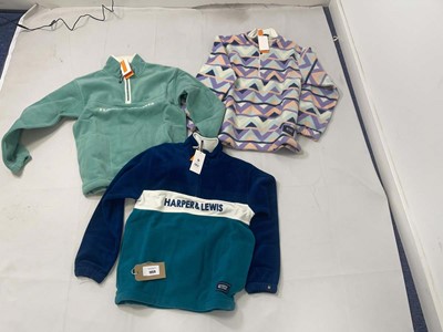 Lot 1959 - 3x Harper & Lewis fleece jackets