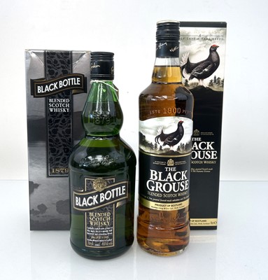 Lot 47 - 2 bottles blended Scotch Whisky, 1x The Black...