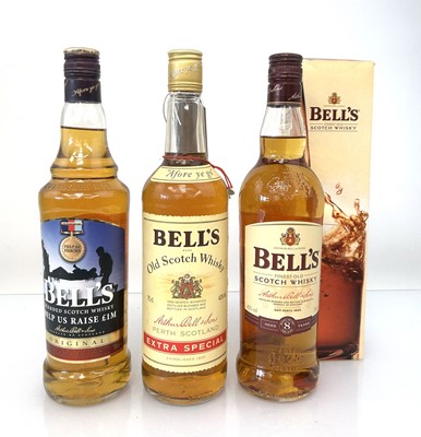 Lot 48 - 3 bottles of Bell's blended Scotch Whisky, 1x...