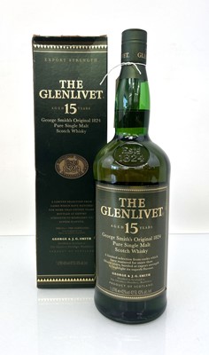 Lot 69 - A bottle of The Glenlivet 15 year old Original...