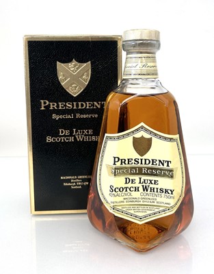 Lot 70 - A bottle of President Special Reserve De Luxe...