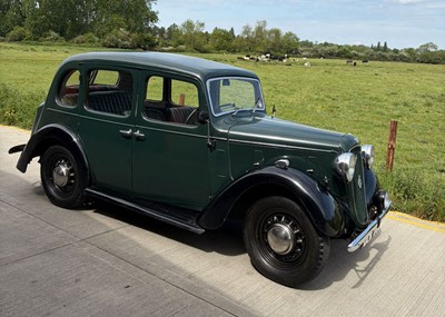 Lot Austin Cambridge saloon in green, 1141cc...