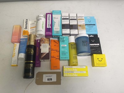 Lot 1978 - Cosmetics to include Dermalogica, Skin+Me,...