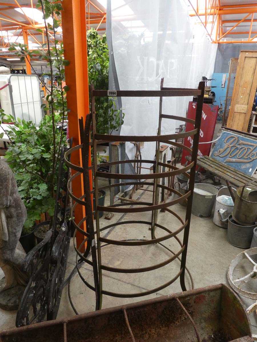 Lot Wrought iron tree guard