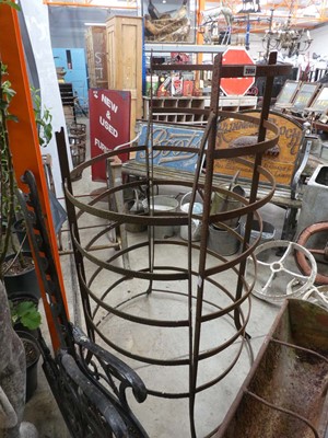 Lot Wrought iron tree guard