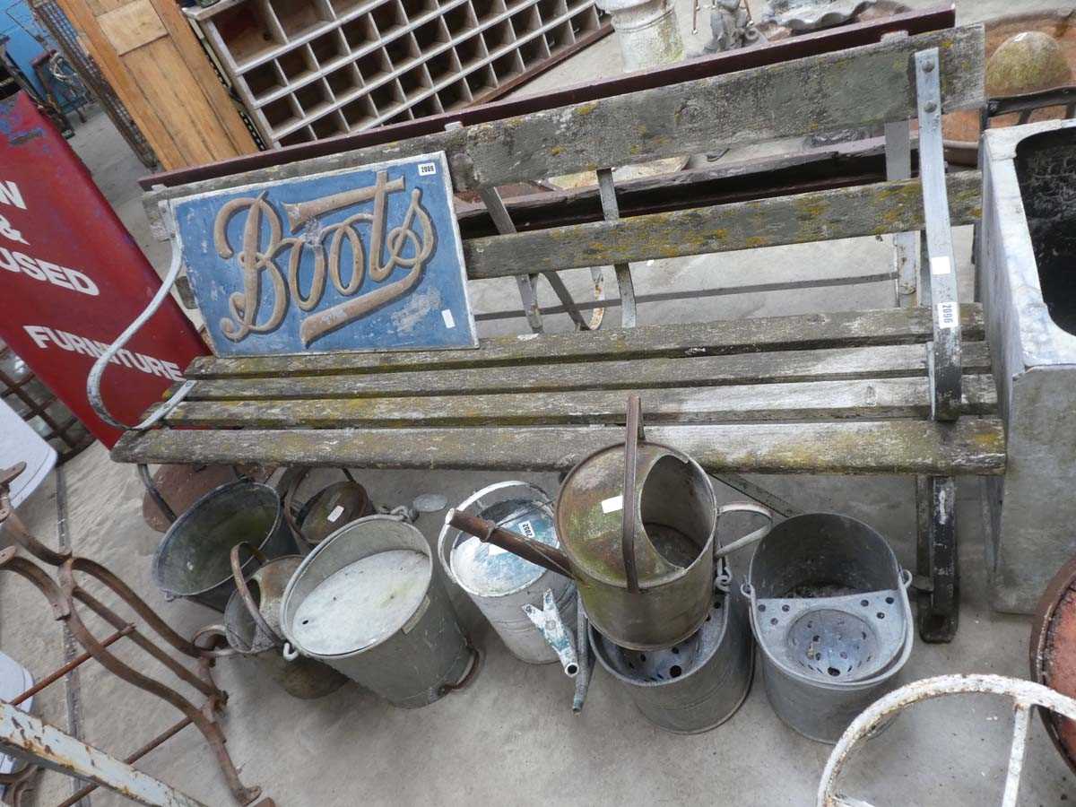 Lot Decorative weathered art deco style framed 3...