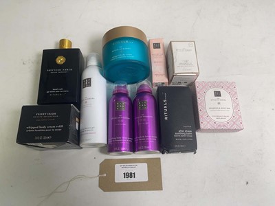 Lot 1981 - Rituals cosmetics