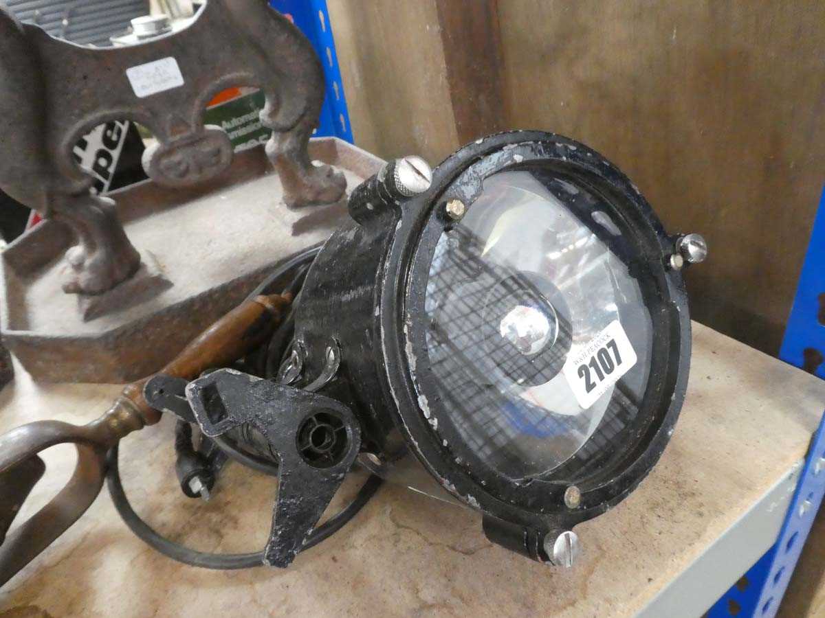 Lot Aldis lamp