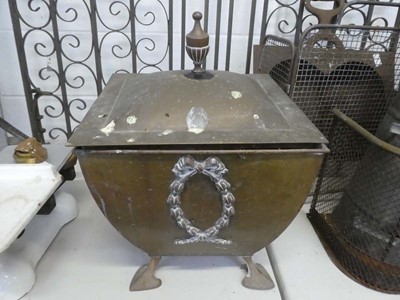 Lot Assorted mixed fire related items incl. brass...